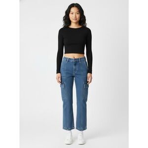 Madewell Straight Leg Blue Jeans